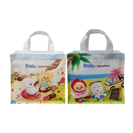 กระเป๋าผ้าซีรีส์วันหยุดของน้องเนยและโพโคจัง