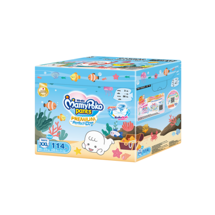 มามี่โพโค แพ้นท์ พรีเมี่ยม เอม เพอร์เฟกต์ ดราย ขนาด XXL รุ่น Toybox (Boy) จำนวน 38 ชิ้น x 3 ห่อ