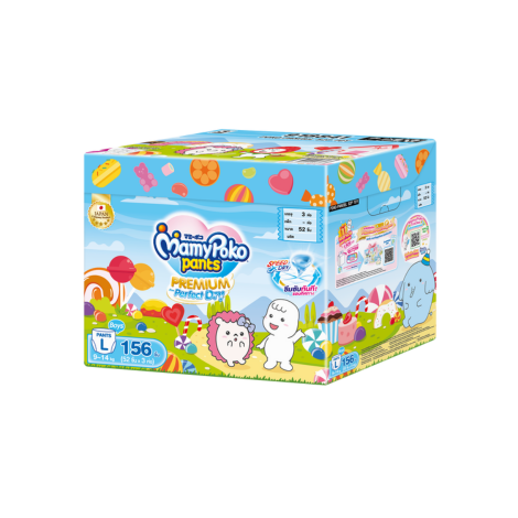 มามี่โพโค แพ้นท์ พรีเมี่ยม เอม เพอร์เฟกต์ ดราย ขนาด L รุ่น Toybox (Boy) จำนวน 52 ชิ้น x 3 ห่อ